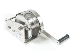Pacific Braked Hand Winch 600Kg BHW263 Stainless Steel