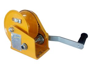 Pacific Noiseless Hand Winch 270Kg BHW125N Powder Coated