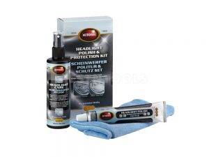 Autosol Headlight Protection Care Kit 3 Piece KITH-8
