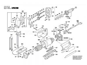 Bosch GSG300 Spare Part Number 103 - Armature 1604010B6R