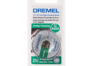 Dremel EZ Lock Metal Grinding Wheel 38mm 2 Pack EZ541GR 2615E541AC