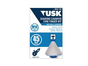 Tusk Diamond Finger Bit M14 x 45mm Chamfer Cone DCC45