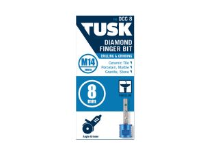 Tusk Diamond Finger Bit M14 x 8mm DCC8