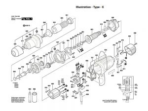 Bosch GDS18E Spare Part Number 803 - Armature 220-230V 1619PA2436