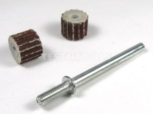 Desic Flapwheel 08mm 320 Grit 2 Pieces And Mandrel