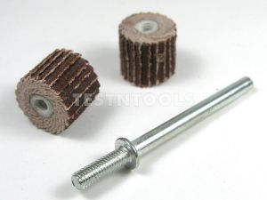 Desic Flapwheel 10mm 240 Grit 2 Pieces And Mandrel