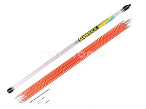 SamRock Fiberglass Cable Rod Set 10 Piece 1000mm RODC-1000