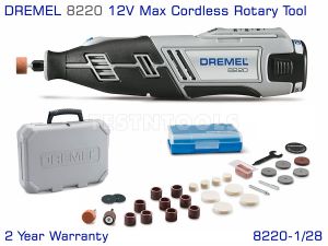 Dremel 8220 12V Max Rotary Tool Kit 8220-1/28 F0138220AJ