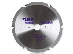 Tusk PCD Diamond Blade for Fibre Cement 125mm TPFC125