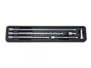 Koken Offset Extension Bar Set 1/4" Drive 28mm - 250mm 6 Piece PK2763/6