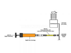 Spectroline BigEZ Replacement Universal/POE Dye Cartridge 118ml 1 Piece BEZ-4/ECS