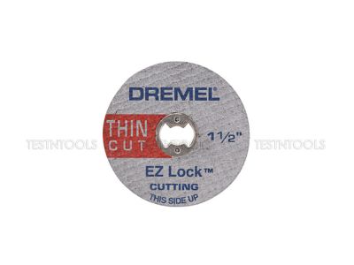 Dremel EZ Lock Thin Cut Metal Cut-Off Wheels 38mm 5 Pack EZ409 2615E409AA
