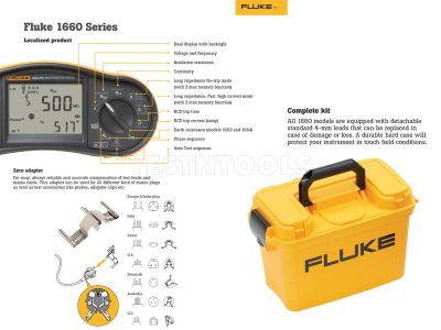 Fluke 1663 Multifunction Installation Tester