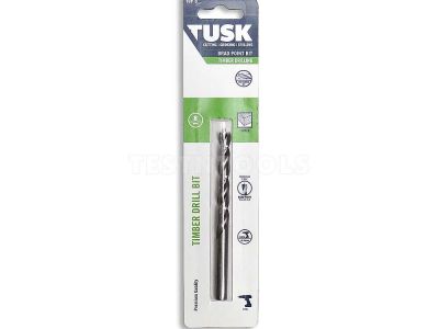 Tusk Brad Point Drill Bit for Timber 10mm x 133mm TBP10