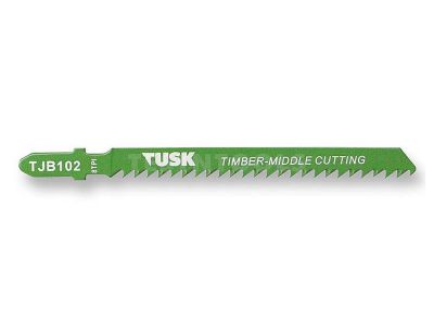 Tusk Jigsaw Blade for Timber 100mm 8TPI 2 Piece TJB102