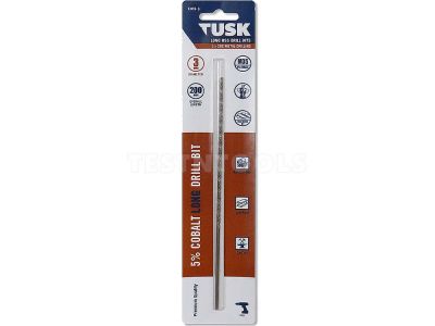 Tusk Metal Drill Bit HSS 12mm x 200mm LHSS12