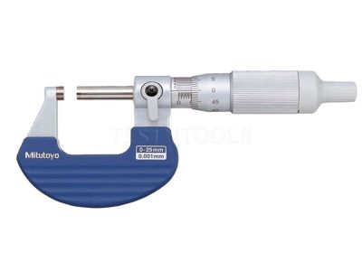 Mitutoyo Outside Micrometer 0-25mm 0.001mm With Ratchet Thimble 102-707