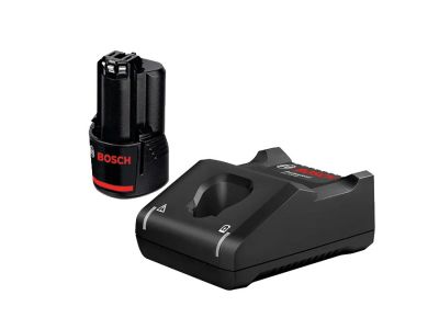 Bosch Blue 12V Battery and Charger Starter Package 0615990GA6
