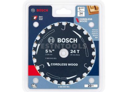 Bosch Circular Saw Blade for Wood 140mm 2608840001