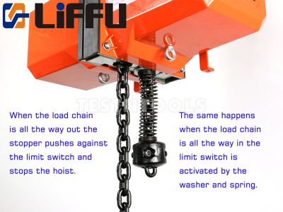 Liffu Electric Chain Hoist 230V 3m 500Kg