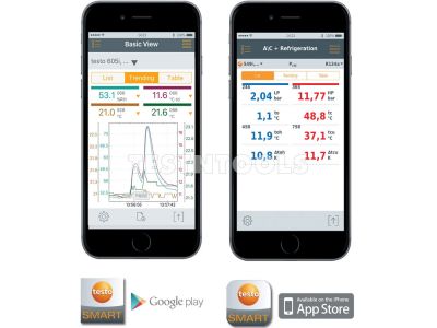 Testo Thermohygrometer With Smart Probe App 605i