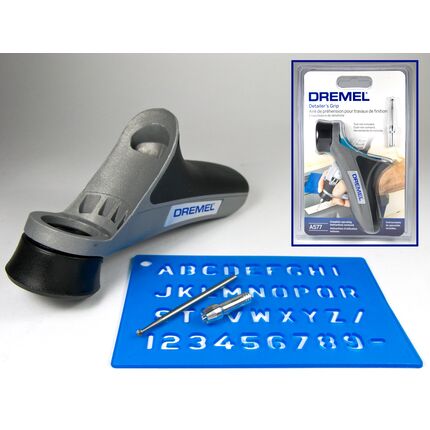Accessories Rotary Tool Dremel Attachments Dremel Detailers Grip Kit With Engraving Bit A577