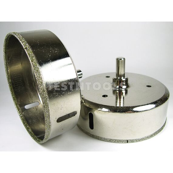 DESIC DIAMOND COATED HOLESAW GLASS AND TILES 110MM
