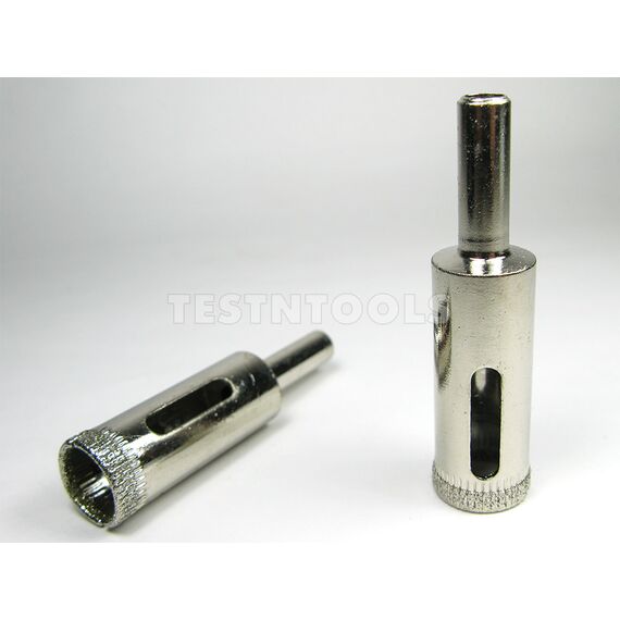 DESIC DIAMOND COATED HOLESAW GLASS AND TILES 14MM, 1 DESIC DIAMOND COATED HOLESAW GLASS AND TILES 14MM