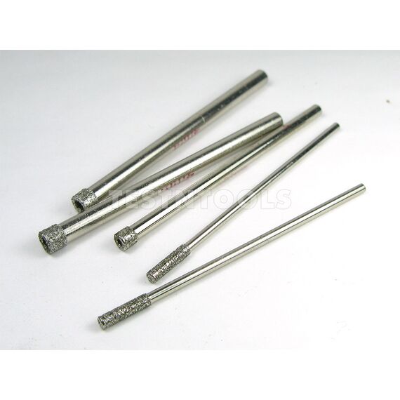 DESIC DIAMOND COATED HOLESAW GLASS AND TILES 2MM - 4MM (5 PACK)