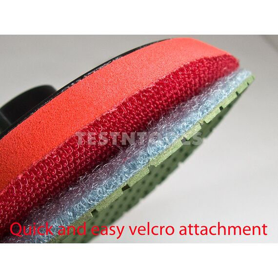 DESIC DIAMOND DRY POLISHING PADS 7 GRITS AND 100MM M14 BACKING PAD