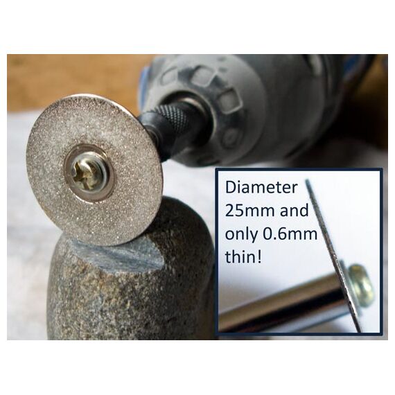 DESIC MANDREL TO SUIT DIAMOND COATED CUTTING WHEELS