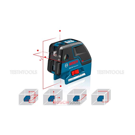 BOSCH GCL25 POINT AND LINE COMBI LASER 0601066B00