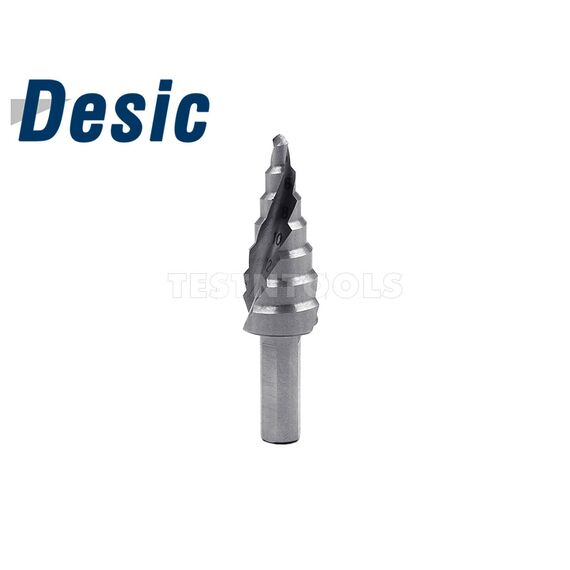 DESIC STEP DRILL SPIRAL FLUTE 4-16.5MM