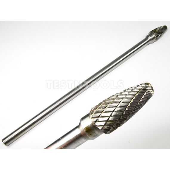 DESIC TUNGSTEN CARBIDE BURR 150MM X 6MM X 10MM TREE RADIUS
