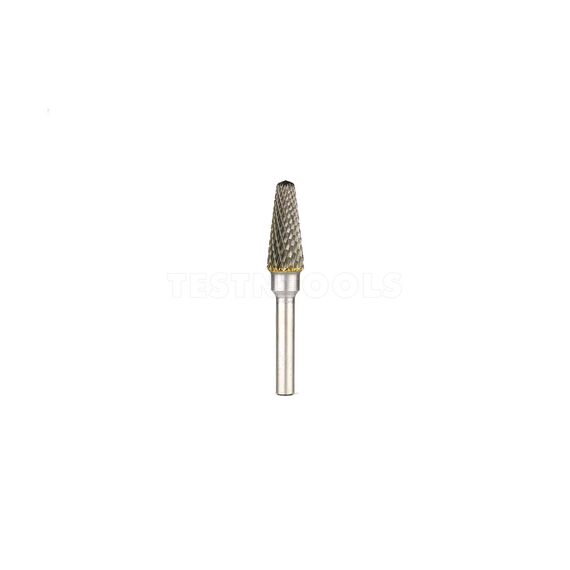 DESIC TUNGSTEN CARBIDE BURR 6MM X 12MM TAPER RADIUS