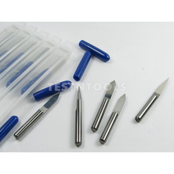 DESIC TUNGSTEN CARBIDE ENGRAVING BIT 15-60 DEG 3.2MM