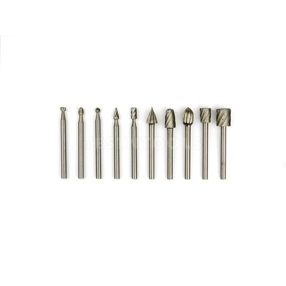 DESIC WOOD CARVING BURR SET 10 PIECES FOR DREMEL