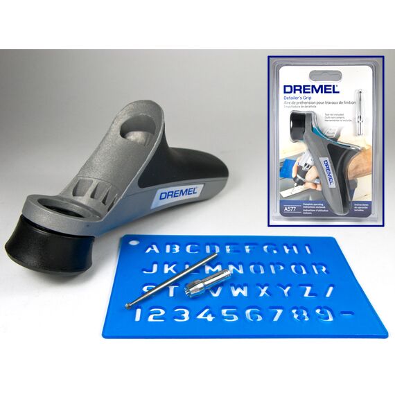 DREMEL DETAILERS GRIP KIT WITH ENGRAVING BIT A577