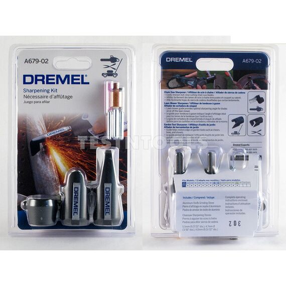 DREMEL GARDEN TOOL AND CHAINSAW SHARPENING KIT A679-02