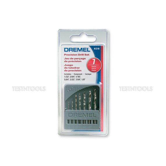 DREMEL PRECISION TWIST DRILL SET 7 PIECE 628 26150628AE