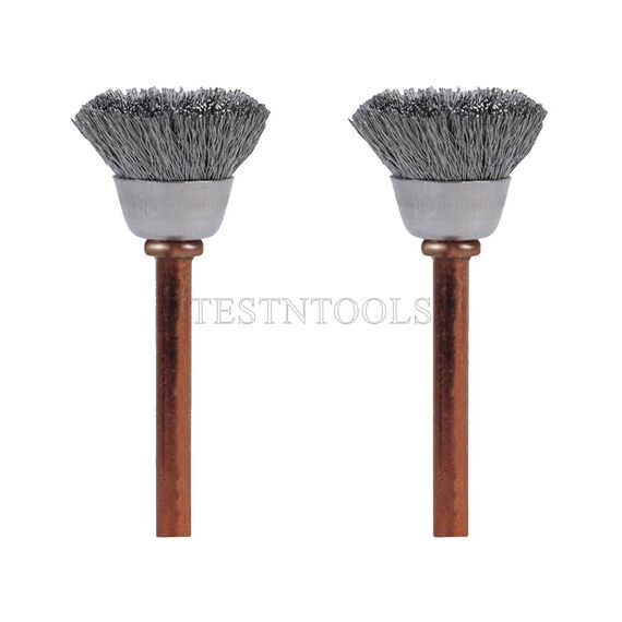 DREMEL STAINLESS STEEL BRUSH 12.7MM 2 PACK 531-02 26150531AA