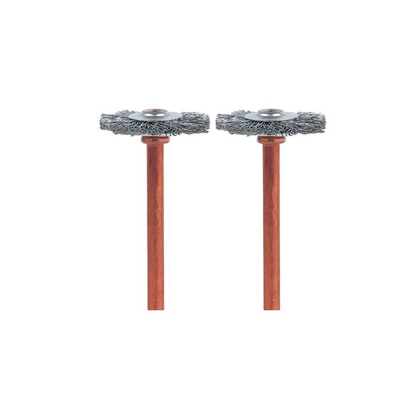 DREMEL STAINLESS STEEL BRUSH 19.1MM 2 PACK 530 26150530AC