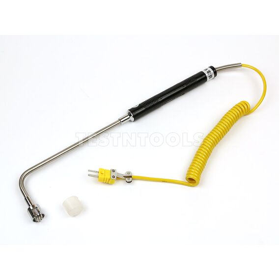 SINSUI K-TYPE THERMOMETER SURFACE PROBE WITH BEND -50 TO 500 DEG C