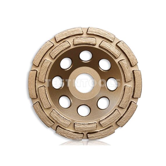 TUSK DIAMOND DOUBLE ROW GRINDING CUP 180MM GDC180