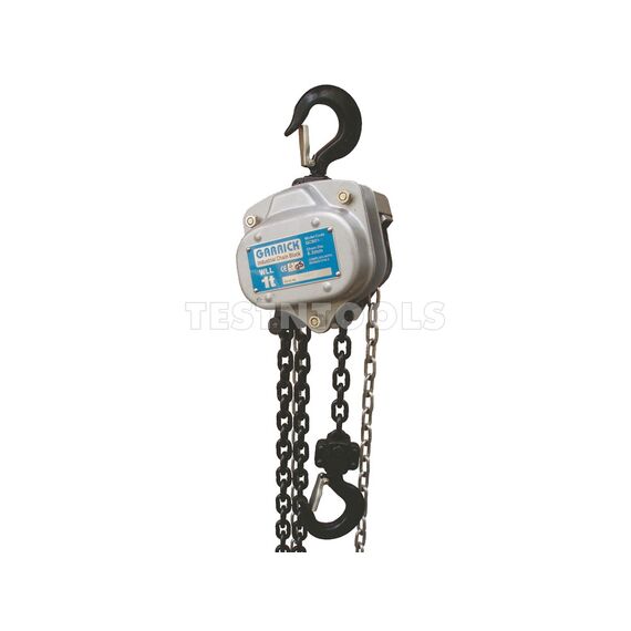 GARRICK LOAD LIMIT CHAIN BLOCK 0.5T X 3M GCBLL0053