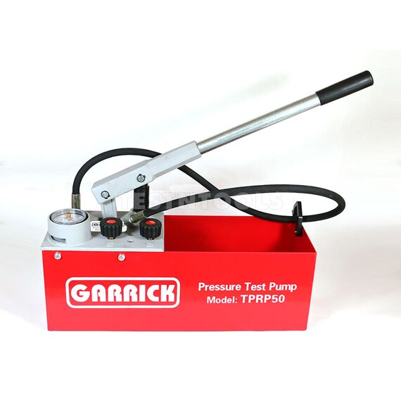 GARRICK MANUAL PRESSURE TEST PUMP 725 PSI TPRP50
