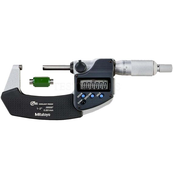MITUTOYO DIGIMATIC MICROMETER 25-50MM 1-2" 0.001MM 0.00005" WITH DATA OUTPUT 293-331-30
