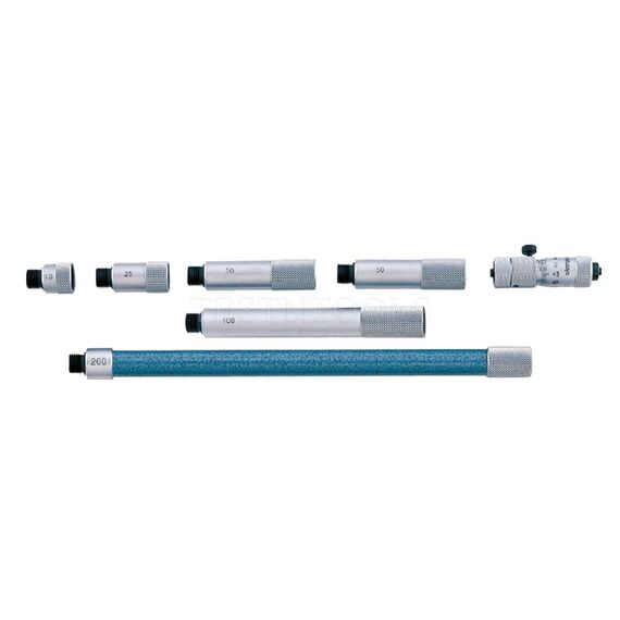 MITUTOYO INSIDE MICROMETER TUBULAR EXTENSION ROD 50-500MM 6PC 137-203