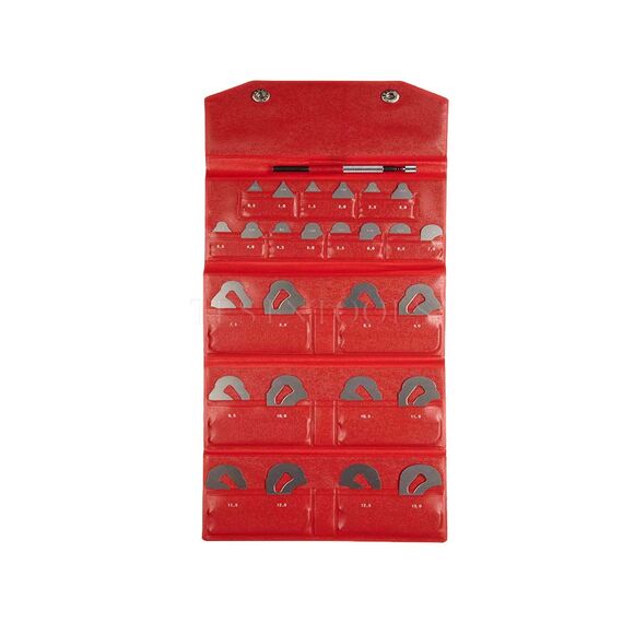 MITUTOYO RADIUS GAUGE SET 0.5MM-13MM 186-902