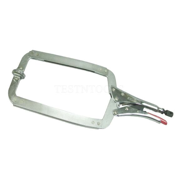 STRONG HAND LOCKING C CLAMP 450MM WITH PAD CLAM-PR18S
